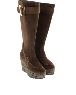 Mujer Vidorreta Outlet|Botas Altas|Bota alta en serraje testa Tilo 7