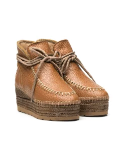 Vidorreta Outlet|Bota baja en bost camel Creta
