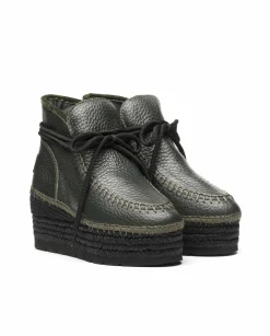 Vidorreta Outlet|Bota baja en bost kaki Creta