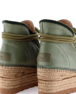 Mujer Vidorreta Botas Bajas|Bota baja en napa kaki Creta