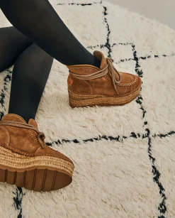 Mujer Vidorreta Botas Bajas|Bota baja en serraje cuero Creta