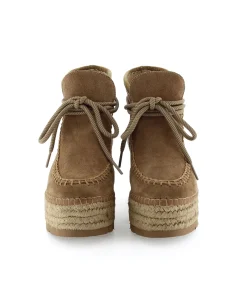 Mujer Vidorreta Botas Bajas|Bota baja en serraje cuero Creta