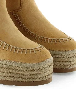 Mujer Vidorreta Botas Cowboy|Bota Cowboy en serraje camel Creta