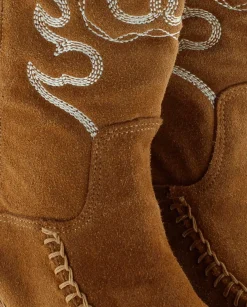 Mujer Vidorreta Botas Cowboy|Bota Cowboy en serraje cuero Tilo 5