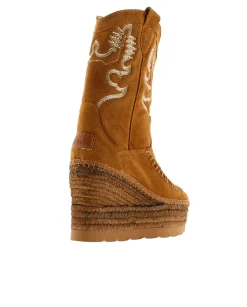 Mujer Vidorreta Botas Cowboy|Bota Cowboy en serraje cuero Tilo 5