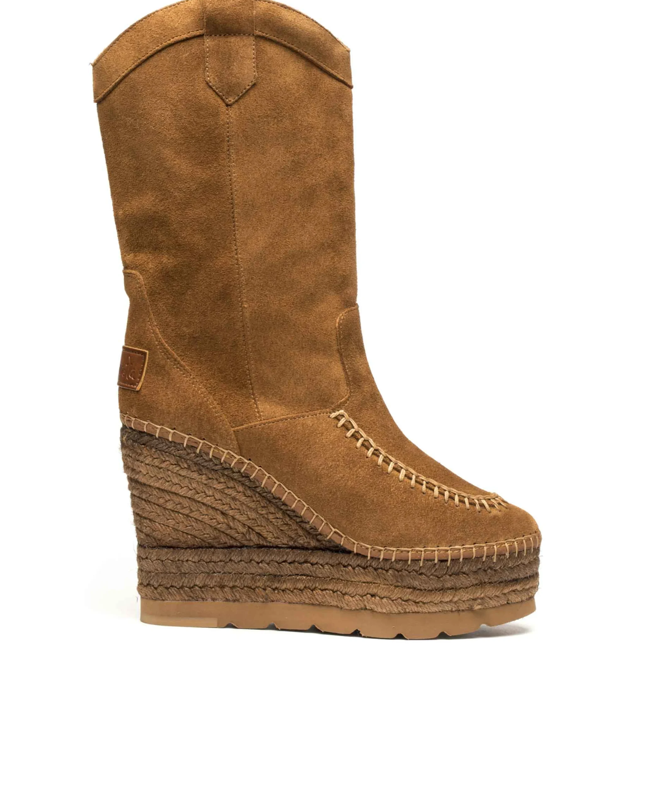Mujer Vidorreta Botas Cowboy|Bota Cowboy en serraje cuero oscuro Tilo 7