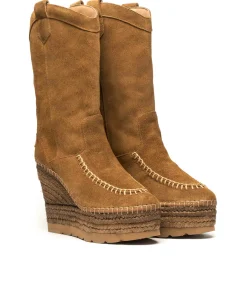 Mujer Vidorreta Botas Cowboy|Bota Cowboy en serraje cuero oscuro Tilo 7