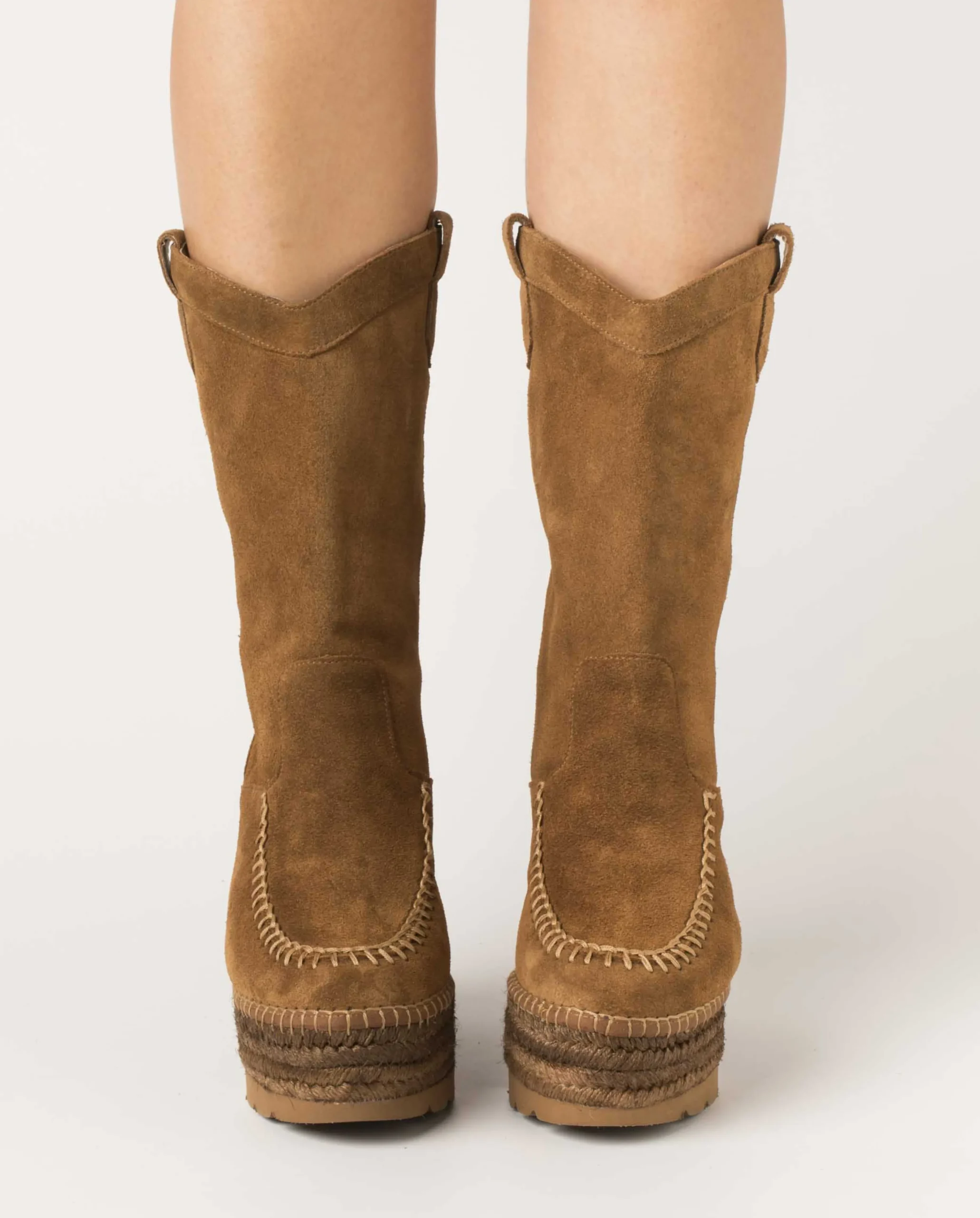Mujer Vidorreta Botas Cowboy|Bota Cowboy en serraje cuero oscuro Tilo 7