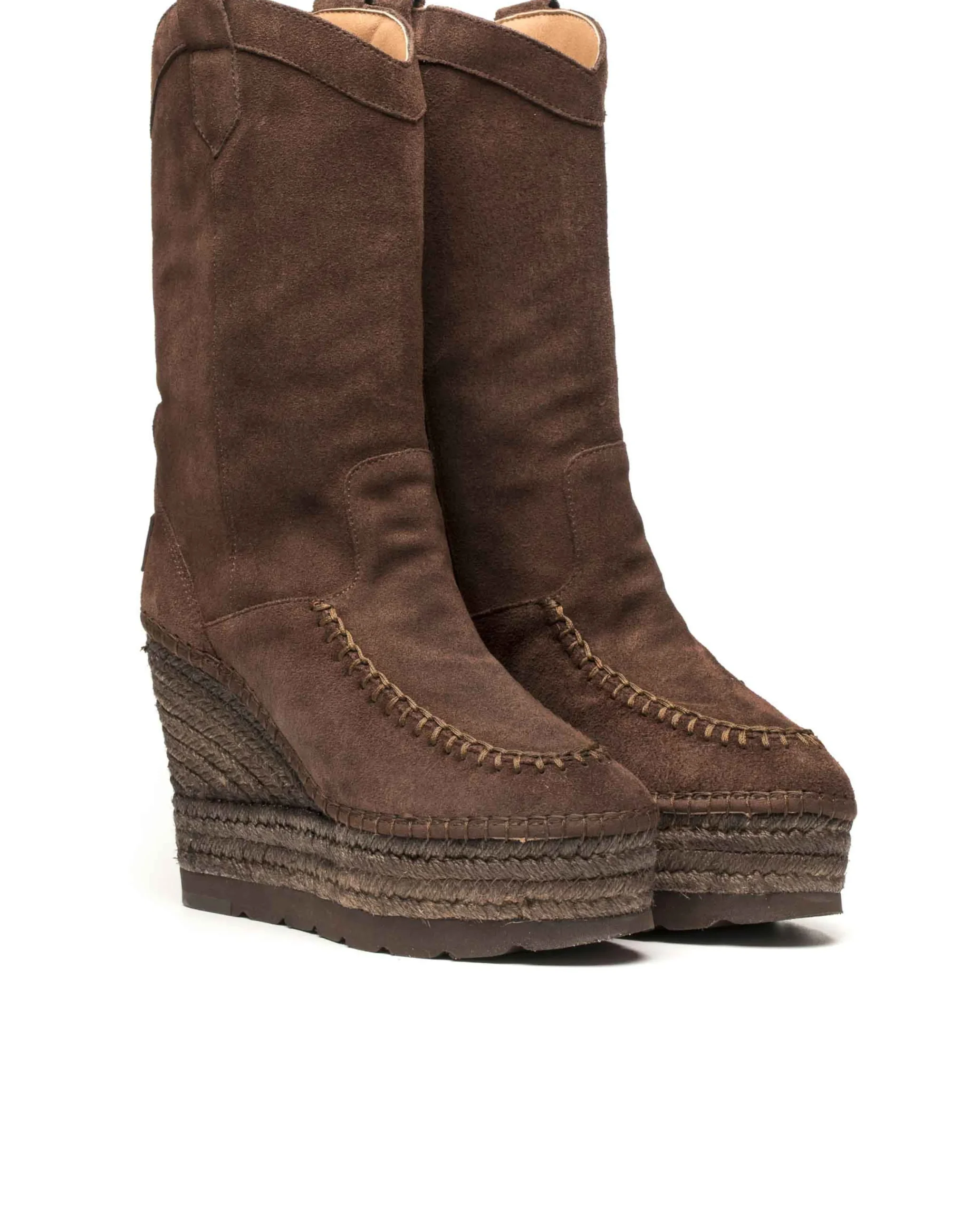 Mujer Vidorreta Botas Cowboy|Bota Cowboy en serraje testa Tilo 7