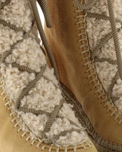 Mujer Vidorreta Botines|Botin borreguito en serraje camel Tilo 7