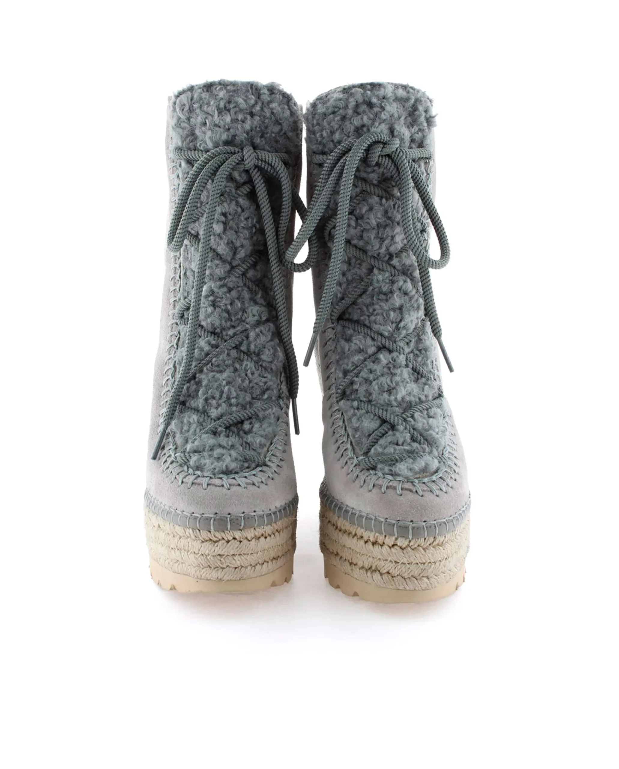Mujer Vidorreta Botines|Botin borreguito en serraje gris Tilo 7