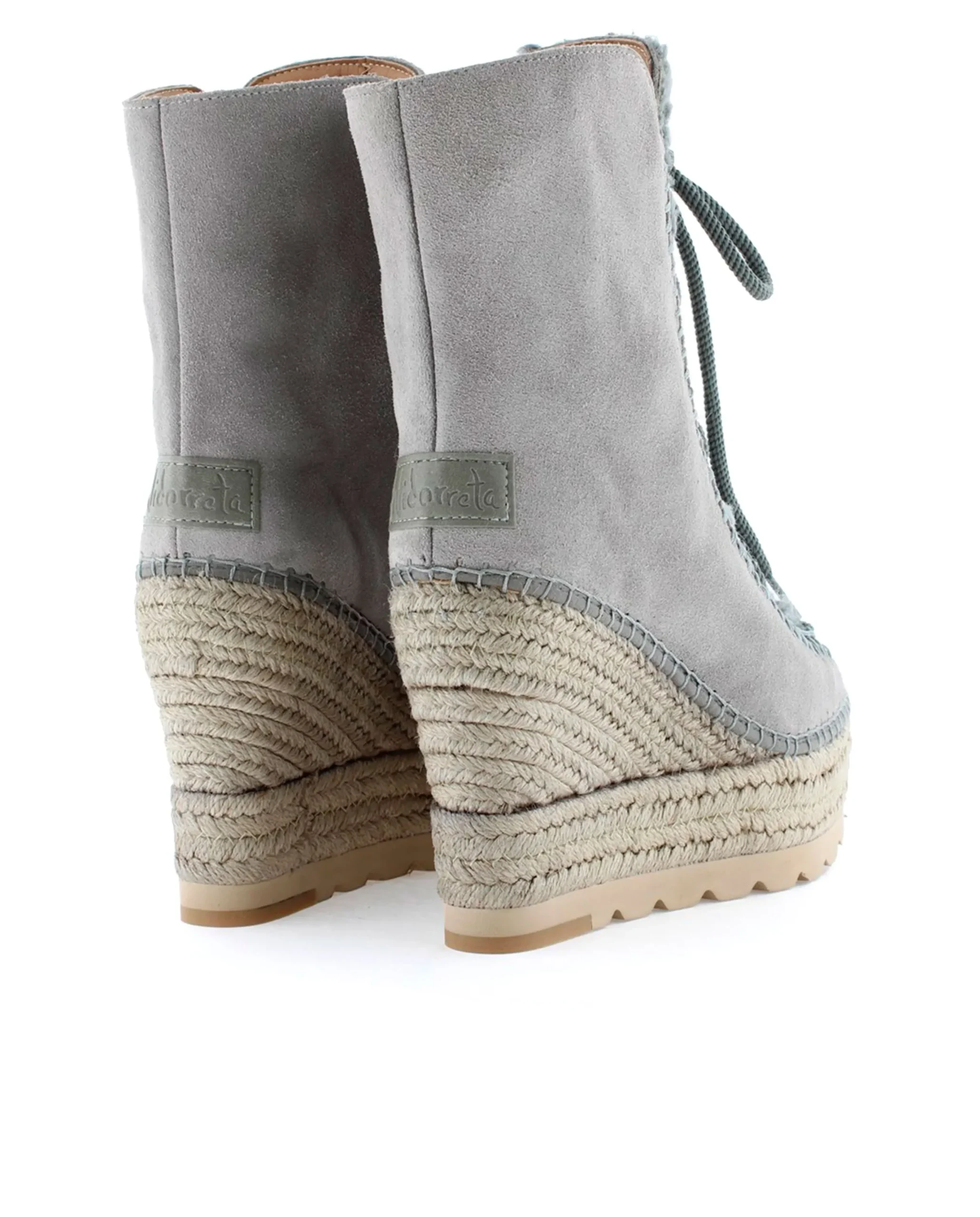 Mujer Vidorreta Botines|Botin borreguito en serraje gris Tilo 7