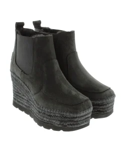 Vidorreta Outlet|Botin Chelsea en nobuk negro Cuba