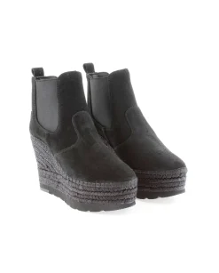 Mujer Vidorreta Botines|Botin Chelsea en serraje negro Tilo 7