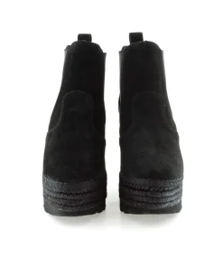 Mujer Vidorreta Botines|Botin Chelsea en serraje negro Tilo 7