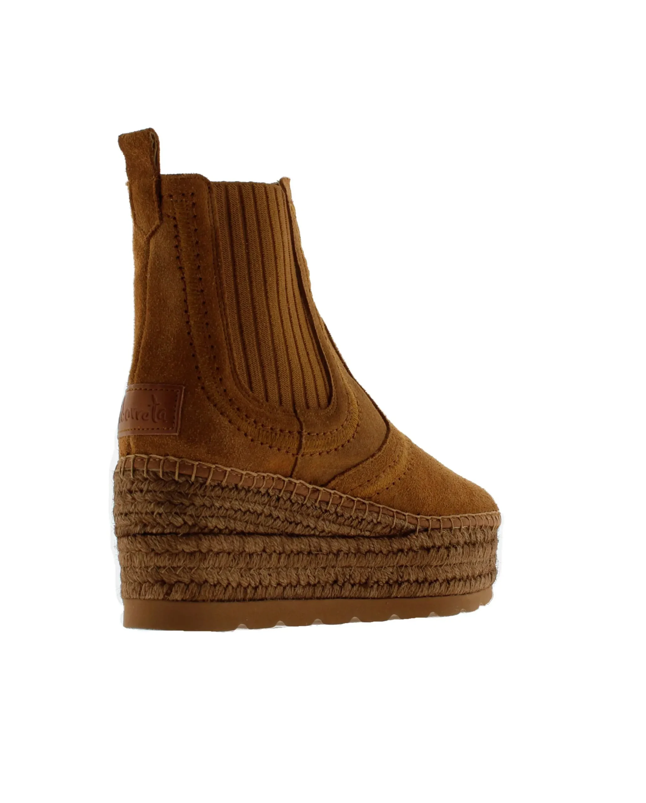 Vidorreta Outlet|Botin Chelsea en serraje cuero Creta