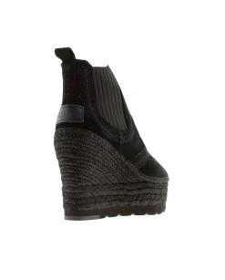 Vidorreta Outlet|Botin Chelsea en serraje negro Tilo 7
