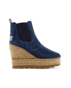 Mujer Vidorreta Botines|Botin Chelsea en serraje marino Tilo 7