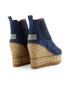 Mujer Vidorreta Botines|Botin Chelsea en serraje marino Tilo 7