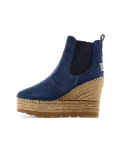 Mujer Vidorreta Botines|Botin Chelsea en serraje marino Tilo 7