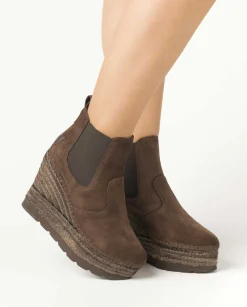 Vidorreta Outlet|Botin Chelsea en serraje testa Tilo 7