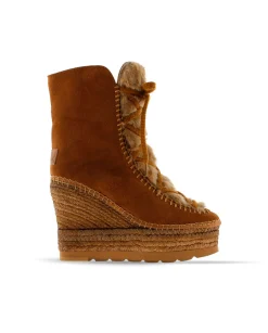 Vidorreta Outlet|Botin de pelo en serraje cuero Tilo 7