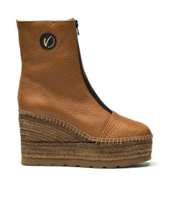 Vidorreta Outlet|Botin en bost camel Cuba