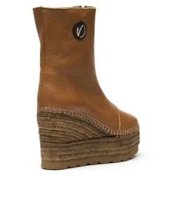 Vidorreta Outlet|Botin en bost camel Cuba