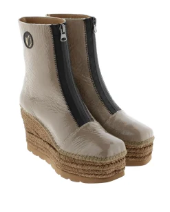 Vidorreta Outlet|Botin en charol piedra Tilo 5