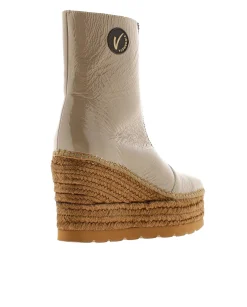 Vidorreta Outlet|Botin en charol piedra Tilo 5