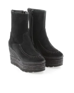 Mujer Vidorreta Botines|Botin en serraje negro Tilo 5
