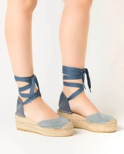 Vidorreta Outlet|Campesina pico serraje jeans Creta