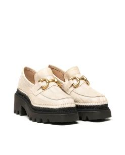 Vidorreta Outlet|Mocasin en Cocco Koda beig León
