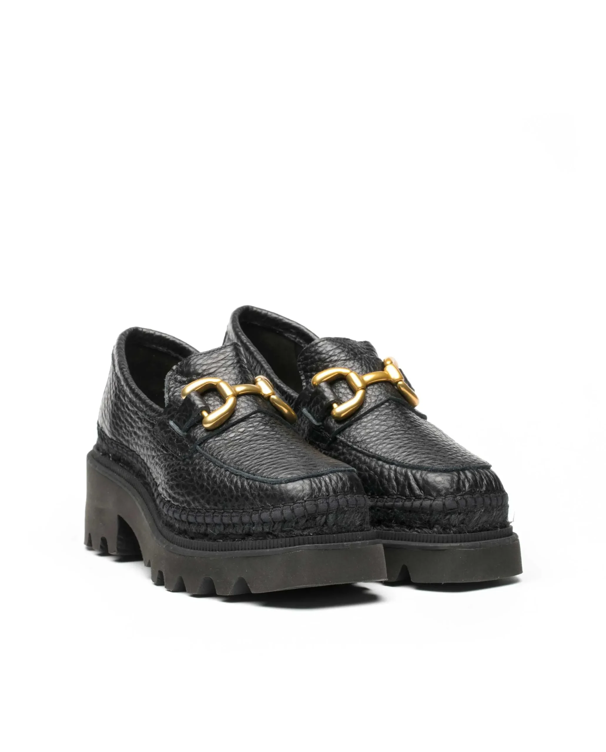 Vidorreta Outlet|Mocasin en Cocco negro León