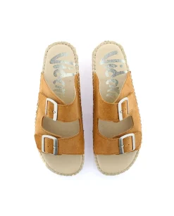 Mujer Vidorreta Sandalias Bio|Sandalia bio en serraje cuero Bahía