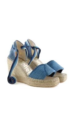 Mujer Vidorreta Sandalias Cuña|Sandalia pala rayon jeans Matisse