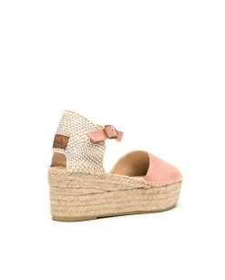 Vidorreta Outlet|Sandalia serraje salmon Creta