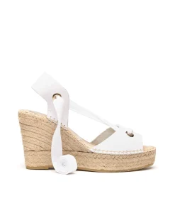 Vidorreta Outlet|Sandalia vaquetta blanco Tilo 7