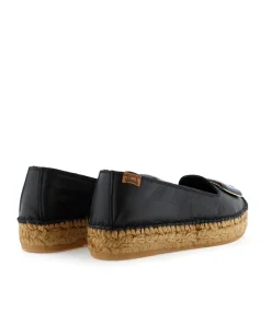 Mujer Vidorreta Slippers|Slippers|Slipper en napa negro Merce Doble