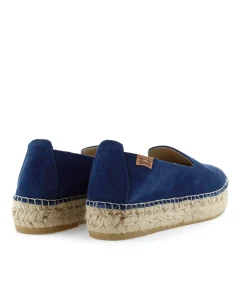 Mujer Vidorreta Slippers|Slippers|Slipper en serraje marino Merce Doble