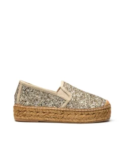 Vidorreta Outlet|Slipper glitter piedra Merce Doble