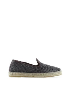 Mujer Vidorreta Slippers|Slippers|Slipper rafia nudos chocolate Borneo