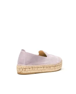 Vidorreta Outlet|Slippers serraje malva Merce Doble