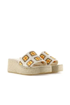 Mujer Vidorreta Zuecos|Zueco crochet apricot Vinci