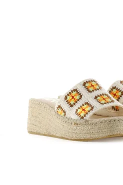 Mujer Vidorreta Zuecos|Zueco crochet apricot Vinci
