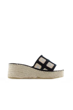 Mujer Vidorreta Zuecos|zueco crochet negro Vinci