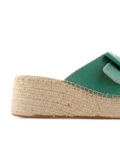 Mujer Vidorreta Zuecos|Zueco en bost verde Vinci
